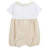 TARTINE ET CHOCOLAT Linen and Cotton Baby Romper