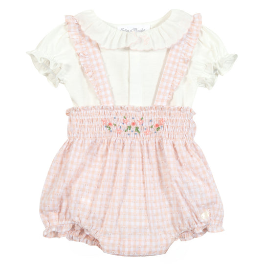 TARTINE ET CHOCOLAT Embroidered Two-Piece Set - Rosée