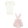 TARTINE ET CHOCOLAT Embroidered Two-Piece Set - Rosée