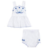 TARTINE ET CHOCOLAT Santorini Embroidered Baby Set