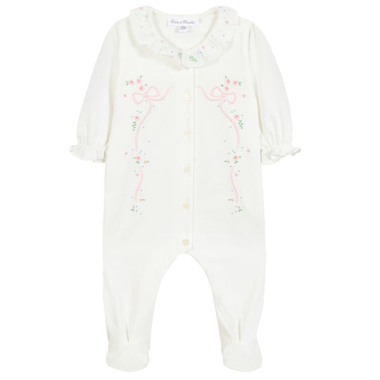 TARTINE ET CHOCOLAT Bows Embroidered Pyjama