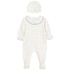 TARTINE ET CHOCOLAT Tiny Flowers Pyjama + Hat
