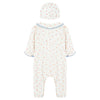 TARTINE ET CHOCOLAT Tiny Flowers Pyjama + Hat