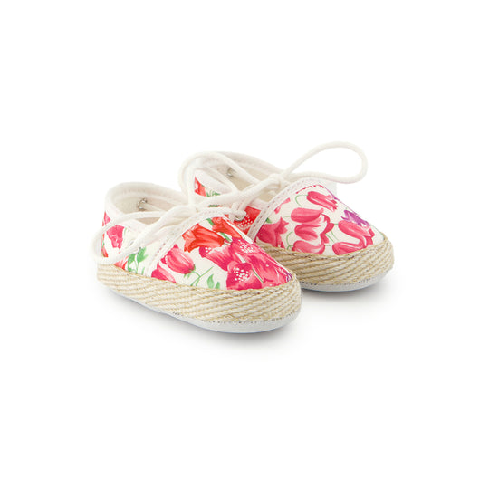TARTINE ET CHOCOLAT Liberty Baby Espadrilles - Bouganvillier