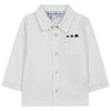 TARTINE ET CHOCOLAT Classic Cotton Baby Shirt - Nacre