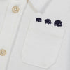 TARTINE ET CHOCOLAT Classic Cotton Baby Shirt - Nacre