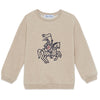 TARTINE ET CHOCOLAT Shining Armor Sweatshirt - Sable