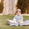 TARTINE ET CHOCOLAT Overall Baby Set - Gris Chiné Clair
