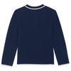 TARTINE ET CHOCOLAT Cableknit Polo - Marine