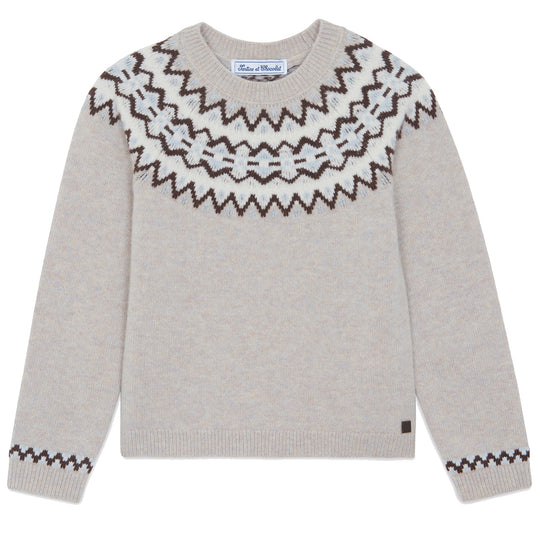 TARTINE ET CHOCOLAT Alpine Sweater - Moka