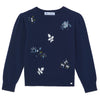 TARTINE ET CHOCOLAT Floral Fields Sweater - Marine