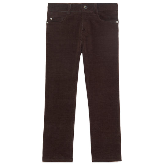 TARTINE ET CHOCOLAT Micro Cord Trousers - Chocolat