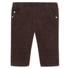TARTINE ET CHOCOLAT Micro Cord Baby Trousers - Chocolat