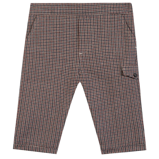 TARTINE ET CHOCOLAT Checked Baby Trousers - Sable