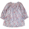 TARTINE ET CHOCOLAT Liberty Baby Dress - Gris Moyen Chiné