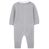 TARTINE ET CHOCOLAT Polar Knit Jumpsuit & Hat - Grey