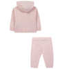 TARTINE ET CHOCOLAT Knit Baby Jogging Set - Rosée
