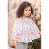 TARTINE ET CHOCOLAT Liberty Blouse Baby Set - Gris Moyen Chiné