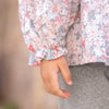 TARTINE ET CHOCOLAT Liberty Blouse Baby Set - Gris Moyen Chiné