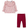 TARTINE ET CHOCOLAT Poppy Baby Set - Cerise