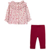TARTINE ET CHOCOLAT Poppy Baby Set - Cerise