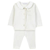 TARTINE ET CHOCOLAT Brushed Fleece Baby Set - Nacre