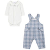 TARTINE ET CHOCOLAT Overall Baby Set - Gris Chiné Clair