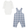 TARTINE ET CHOCOLAT Overall Baby Set - Gris Chiné Clair