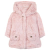 TARTINE ET CHOCOLAT Faux Fur Baby Coat - Rosée