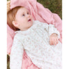 TARTINE ET CHOCOLAT Floral Pointelle Pajamas - Nacre