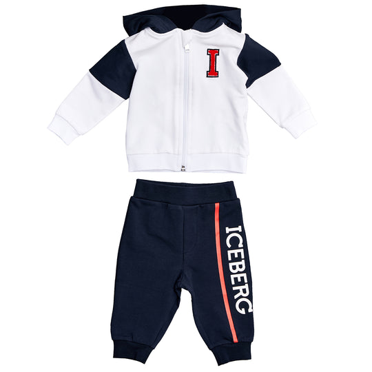 ICEBERG Patch Logo Baby Tracksuit