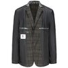 SERGE BLANCO Simon Plaid Grey Blazer