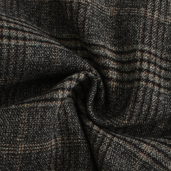 SERGE BLANCO Simon Plaid Grey Blazer