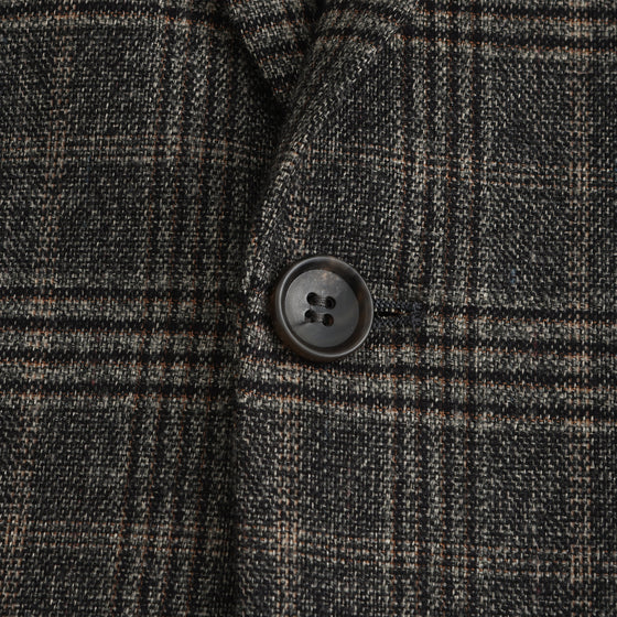 SERGE BLANCO Simon Plaid Grey Blazer
