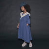 LITTLE CREATIVE FACTORY Cruise Dress - Cream & Dark Blue