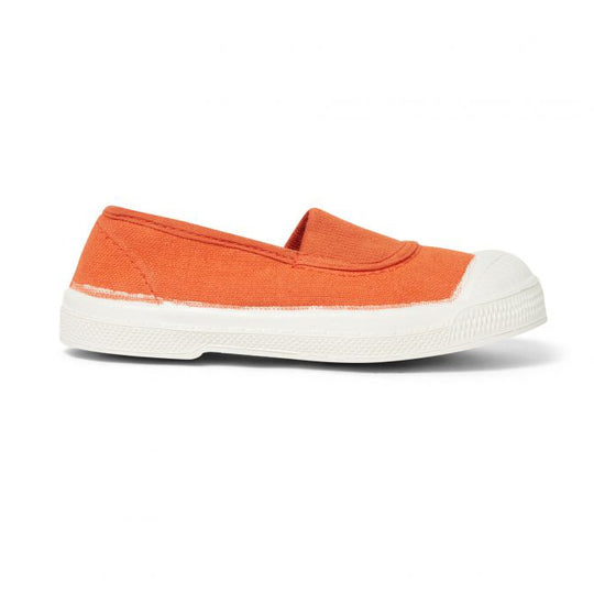 BENSIMON Kids -  Elastic Tennis Shoes - Coral