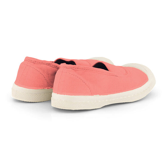 Kids -  Elastic Tennis Shoes - Flamingo