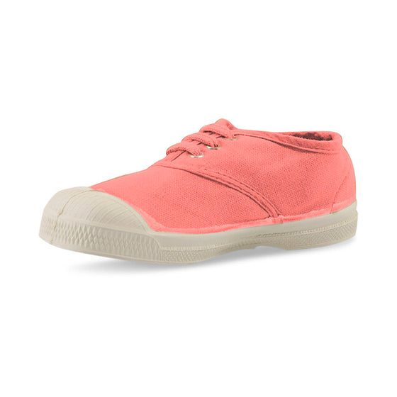 Kids -  Laces Tennis Shoes - Flamingo