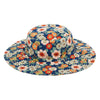 70's Floral Sun Hat