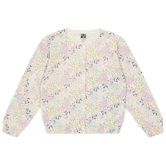 BONTON Ditsy Floral Printed Cardigan