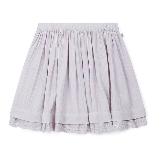 BONTON Papillon Lilac Gauze Cotton Skirt