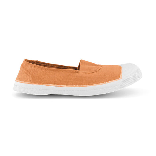 BENSIMON Womens - Elastic Tennis Shoes - Coral