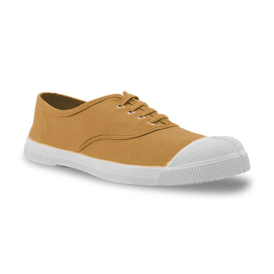 BENSIMON Womens -  Laces Tennis Shoes - Camel