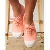 Womens -  Laces Tennis Shoes - Rose