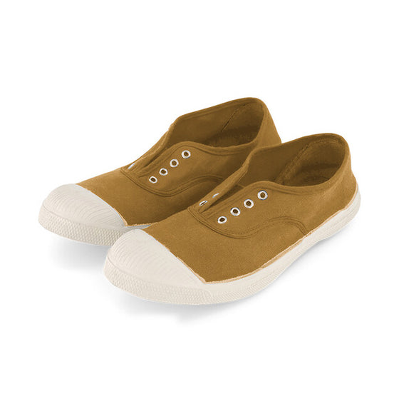 Womens -  Elly Tennis Shoes - Camel