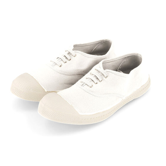Mens -  Laces Tennis Shoes - White