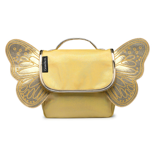 CARAMEL & CIE. Butterfly Backpack - Iridescent Yellow