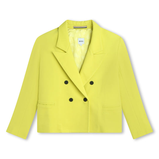 BOSS KIDSWEAR Lime Suit Jacket