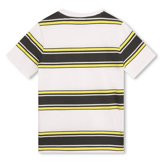 Yellow Striped Classic T-shirt