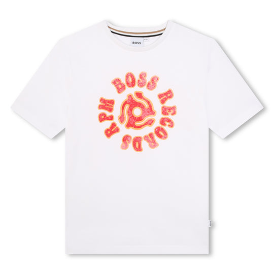 BOSS KIDSWEAR Vintage Vibes Boss Records T-shirt